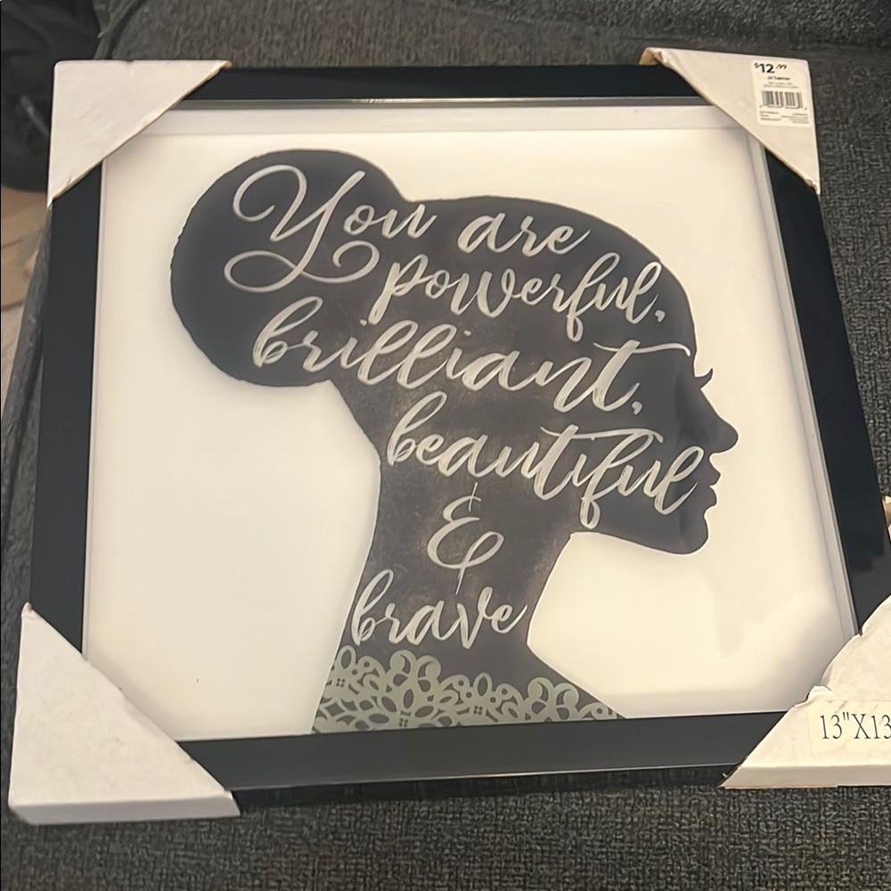 Black and White Inspirational Silhouette Wall Art
